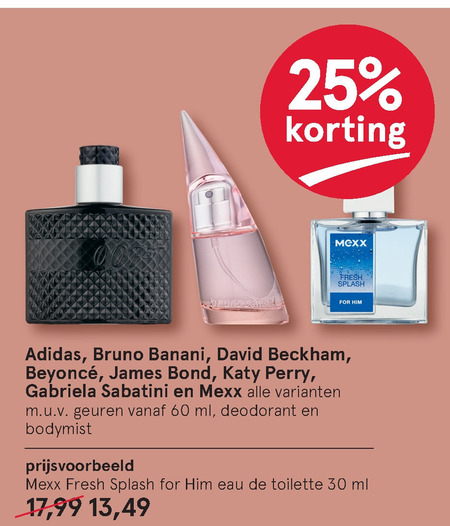 James Bond   eau de toilette folder aanbieding bij  Etos - details