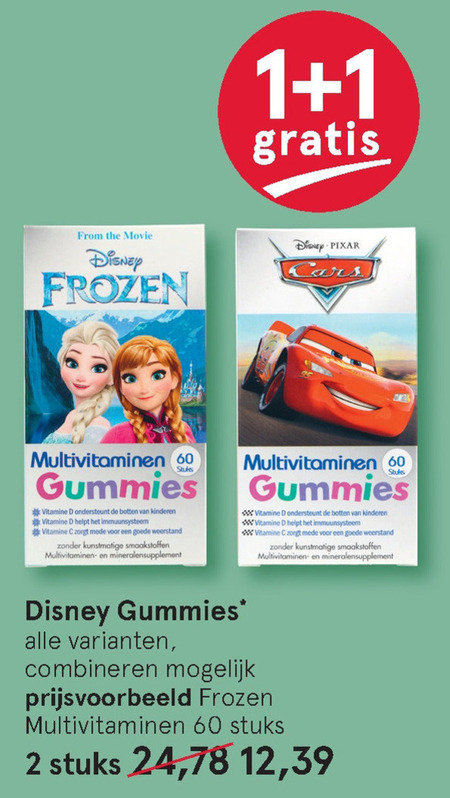 Gummies   multivitaminen folder aanbieding bij  Etos - details