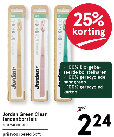 Jordan   tandenborstel folder aanbieding bij  Etos - details