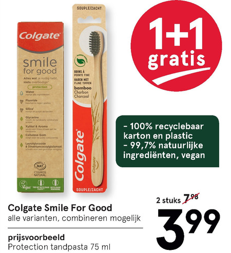 Colgate   tandpasta, tandenborstel folder aanbieding bij  Etos - details