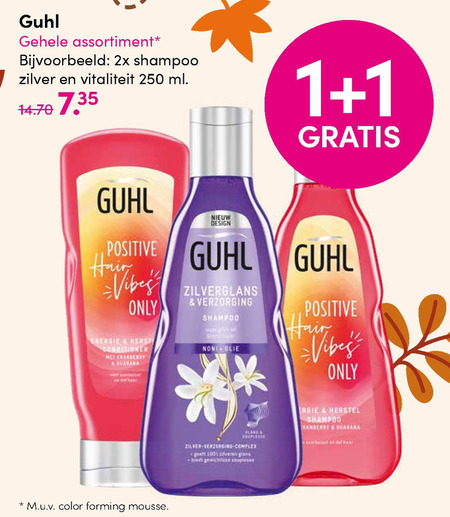 Guhl   hairspray, haarverzorging folder aanbieding bij  DA - details