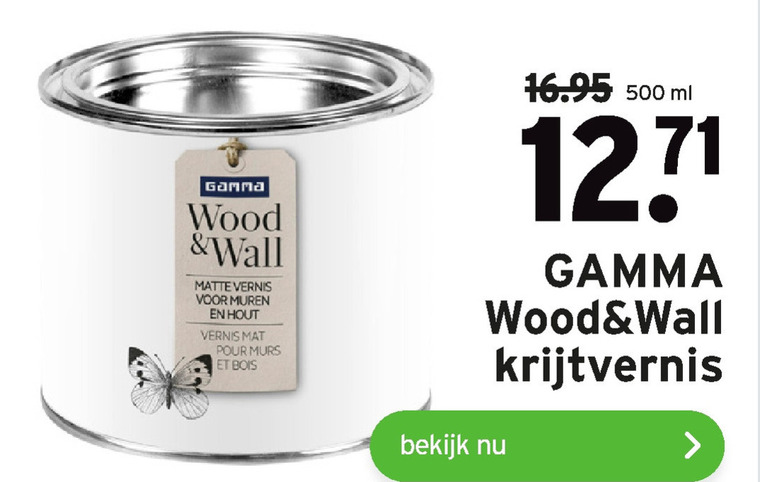 Gamma Huismerk   muurverf folder aanbieding bij  Gamma - details