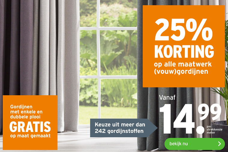 Alle merken   vouwgordijn, gordijnstof folder aanbieding bij  Gamma - details