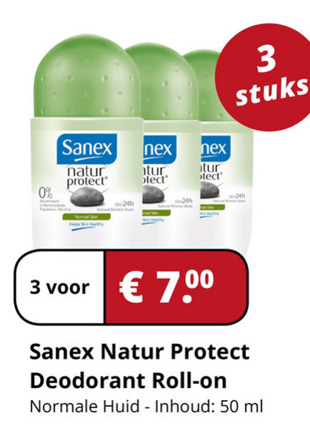 Sanex   deodorant folder aanbieding bij  Voordeeldrogisterij.nl - details