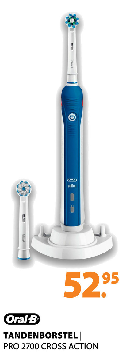 Braun Oral-B   electrische tandenborstel folder aanbieding bij  Expert - details