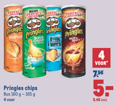 Pringles   chips folder aanbieding bij  Makro - details