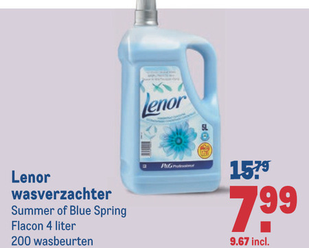 Lenor   wasverzachter folder aanbieding bij  Makro - details