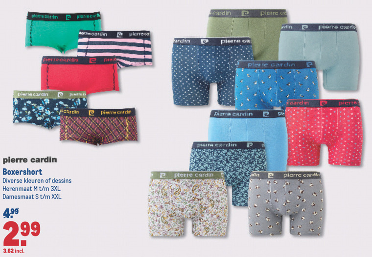 Pierre Cardin   heren boxershort folder aanbieding bij  Makro - details