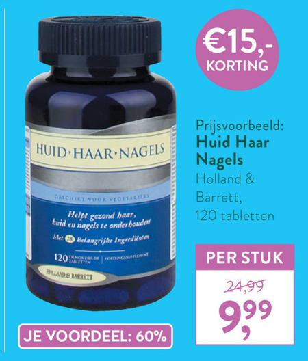 Holland and Barrett   voedingssupplement folder aanbieding bij  Holland & Barrett - details