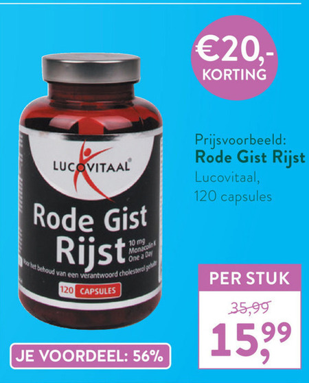 Lucovitaal   voedingssupplement folder aanbieding bij  Holland & Barrett - details