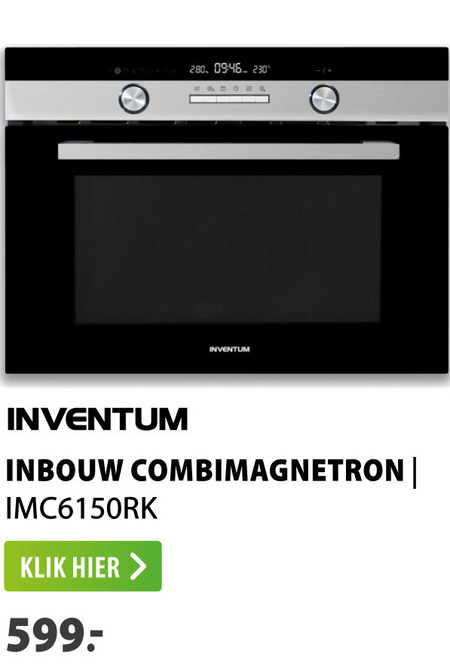 Inventum   inbouwmagnetron folder aanbieding bij  Expert - details