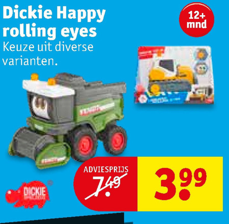 Dickie   miniatuur auto folder aanbieding bij  Kruidvat - details