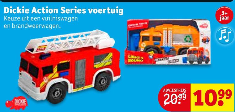 Dickie   miniatuur auto folder aanbieding bij  Kruidvat - details