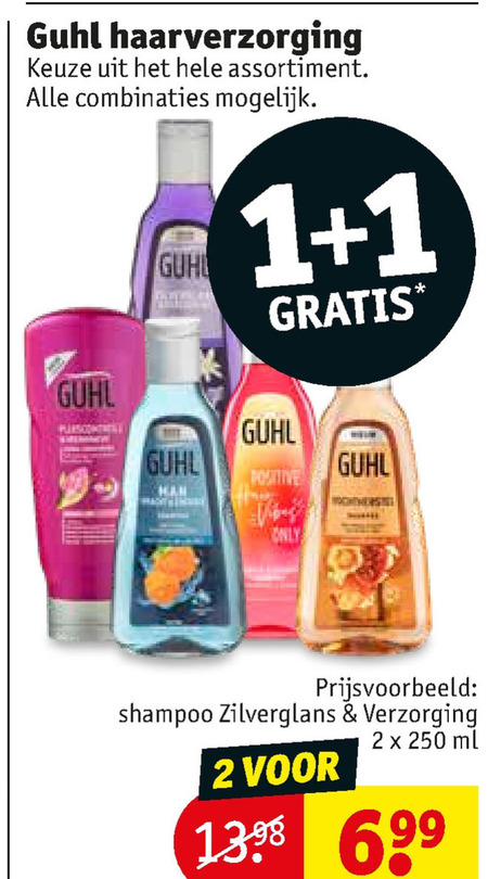 Guhl   shampoo, haarverzorging folder aanbieding bij  Kruidvat - details