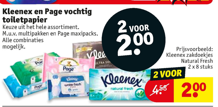 Page   zakdoek, tissue folder aanbieding bij  Kruidvat - details