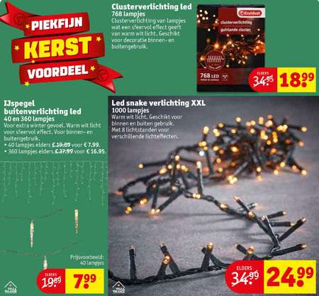 beroemd hun Intrekking ijspegelverlichting, kerstverlichting folder aanbieding bij Kruidvat -  details