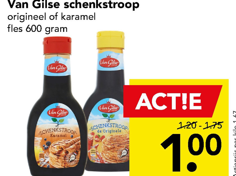 Van Gilse   stroop folder aanbieding bij  Deen - details