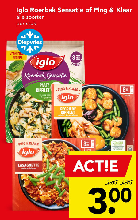 Iglo Diepvriesgroente Diepvriesmaaltijd Folder nbieding Bij Deen Details Iglo Diepvriesgroente Diepvriesmaaltijd Folder nbieding Bij Deen Details