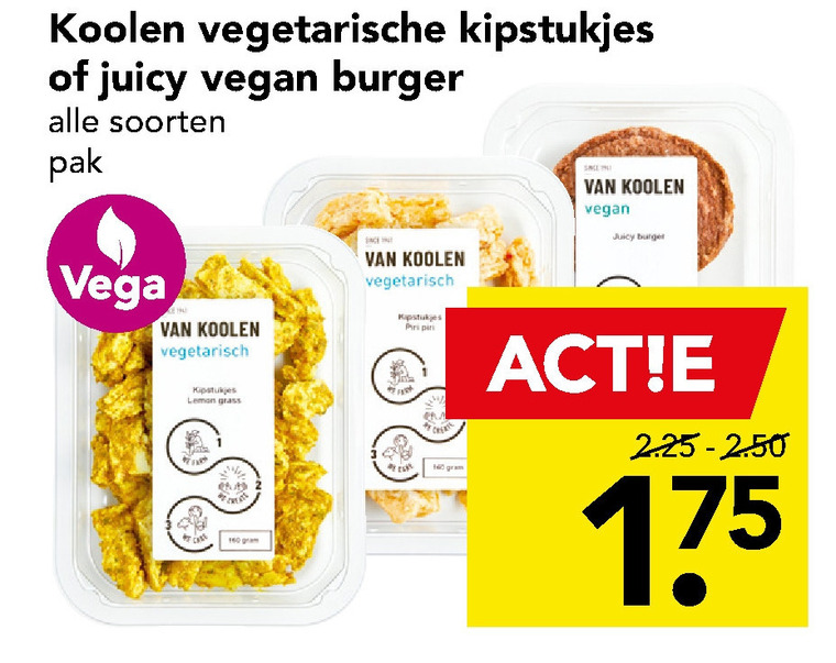 Koolen   vegetarisch folder aanbieding bij  Deen - details