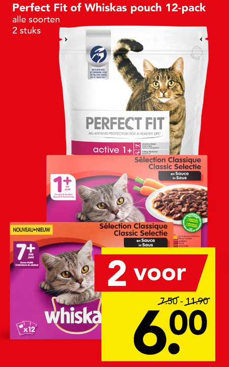 Whiskas   kattenvoer folder aanbieding bij  Deen - details