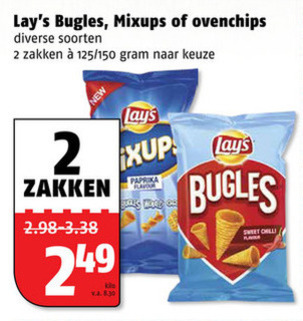 Lays   chips, zoutje folder aanbieding bij  Poiesz - details