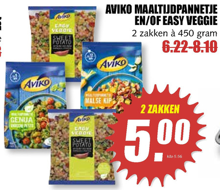 Aviko   aardappelproduct, diepvriesmaaltijd folder aanbieding bij  MCD Supermarkt Basis - details