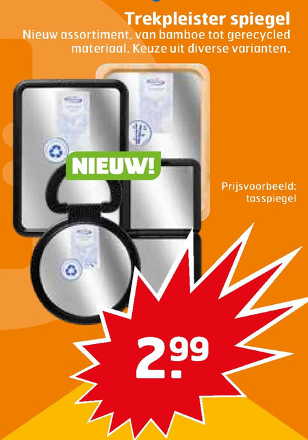 Trekpleister Huismerk   tasspiegel folder aanbieding bij  Trekpleister - details