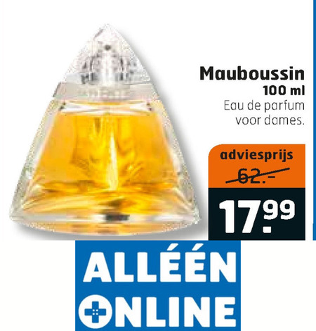 Mauboussin   eau de parfum folder aanbieding bij  Trekpleister - details