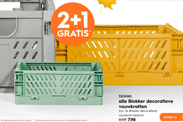 Blokker Huismerk   boodschappenkrat folder aanbieding bij  Blokker - details