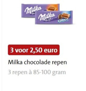 Milka   chocolade folder aanbieding bij  Jumbo - details