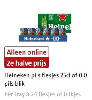 Heineken   blikje bier, alcoholvrij bier folder aanbieding bij  Jumbo - details