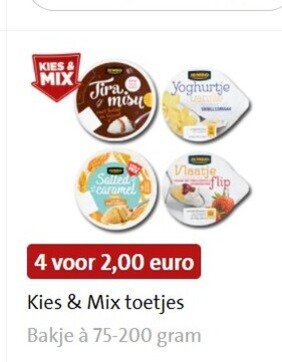 Jumbo Huismerk   toetje folder aanbieding bij  Jumbo - details