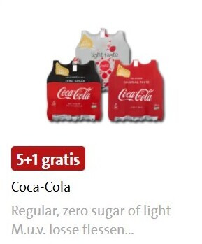 Coca-Cola   cola folder aanbieding bij  Jumbo - details