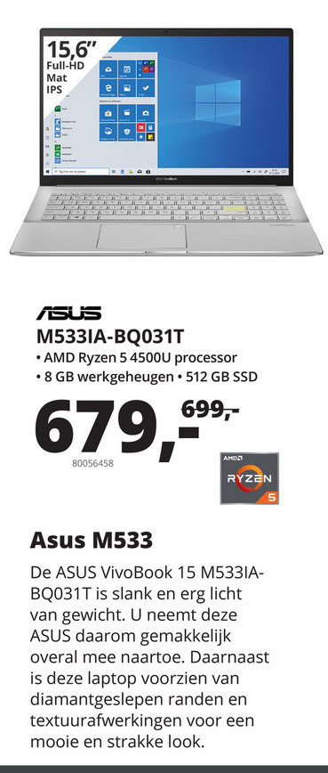 Asus   notebook folder aanbieding bij  Paradigit - details