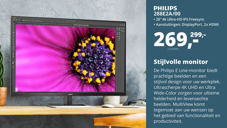 Philips   monitor folder aanbieding bij  Paradigit - details