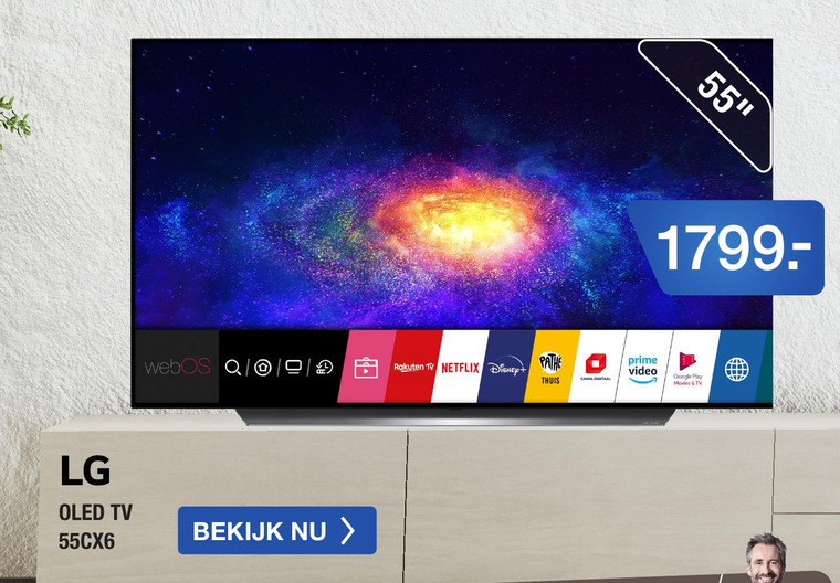 LG   4k ultrahd televisies, oled televisie folder aanbieding bij  Electroworld - details