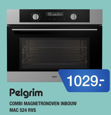 Pelgrim   inbouwoven folder aanbieding bij  Electroworld - details