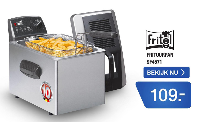 Fritel   friteuse folder aanbieding bij  Electroworld - details