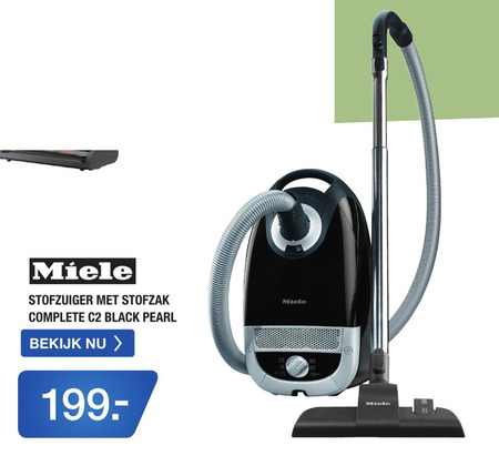 Miele   stofzuiger folder aanbieding bij  Electroworld - details