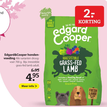 Edgard and Cooper   hondenvoer folder aanbieding bij  Pets Place - details