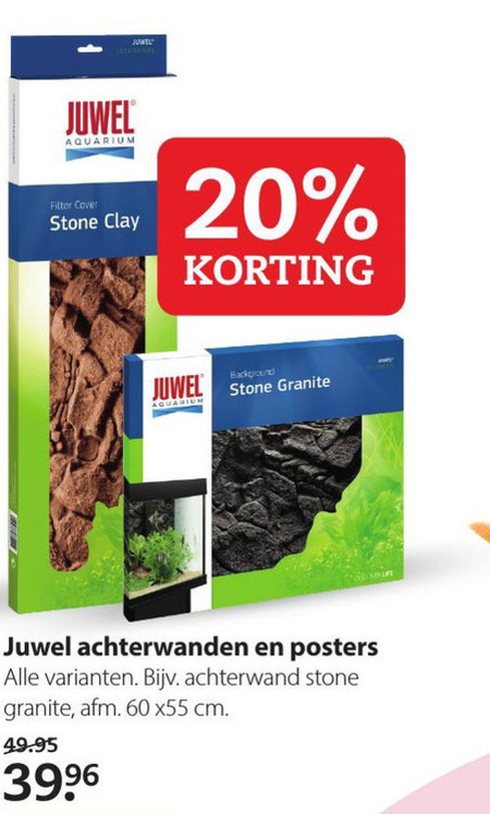 Juwel   aquarium decoratie folder aanbieding bij  Pets Place - details