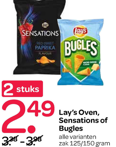 Lays   chips, zoutje folder aanbieding bij  Spar - details