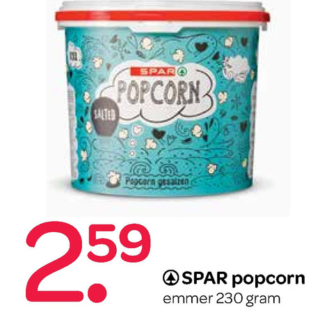 Spar Huismerk   popcorn folder aanbieding bij  Spar - details