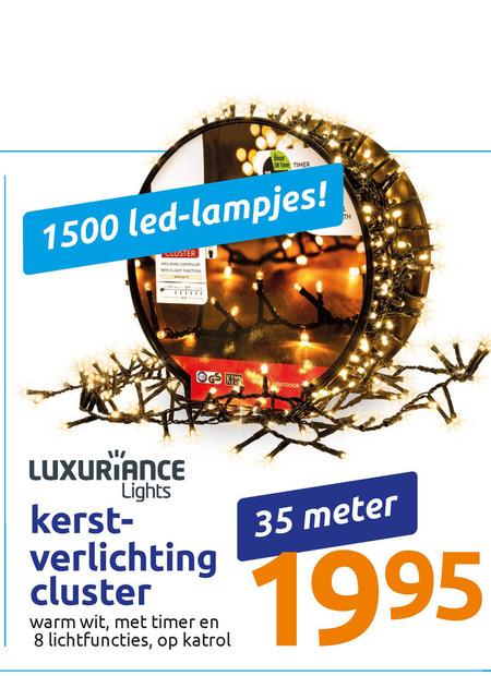 Uitwerpselen wetenschapper boog kerstverlichting folder aanbieding bij Action - details