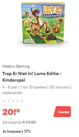 Hasbro   kinderspelletje folder aanbieding bij  Bol.com - details