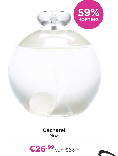 Cacharel   eau de toilette folder aanbieding bij  Ici Paris XL - details