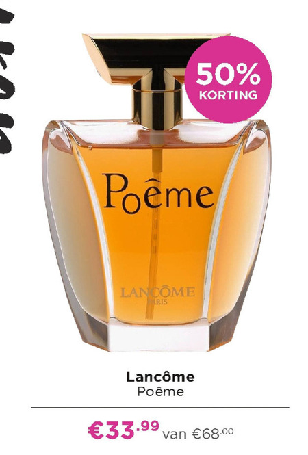 Lancome   eau de parfum folder aanbieding bij  Ici Paris XL - details