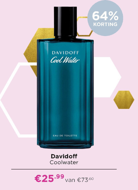 Davidoff   eau de toilette folder aanbieding bij  Ici Paris XL - details