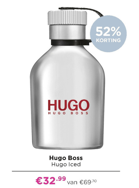 Hugo Boss   eau de toilette folder aanbieding bij  Ici Paris XL - details