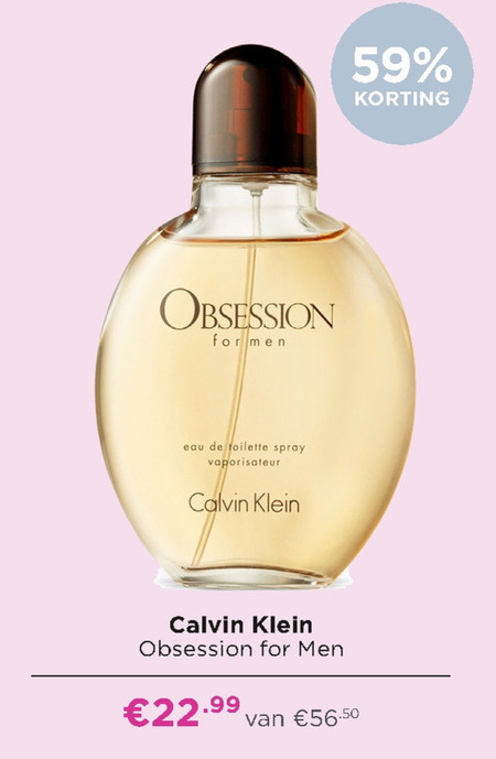 Calvin Klein   eau de toilette folder aanbieding bij  Ici Paris XL - details